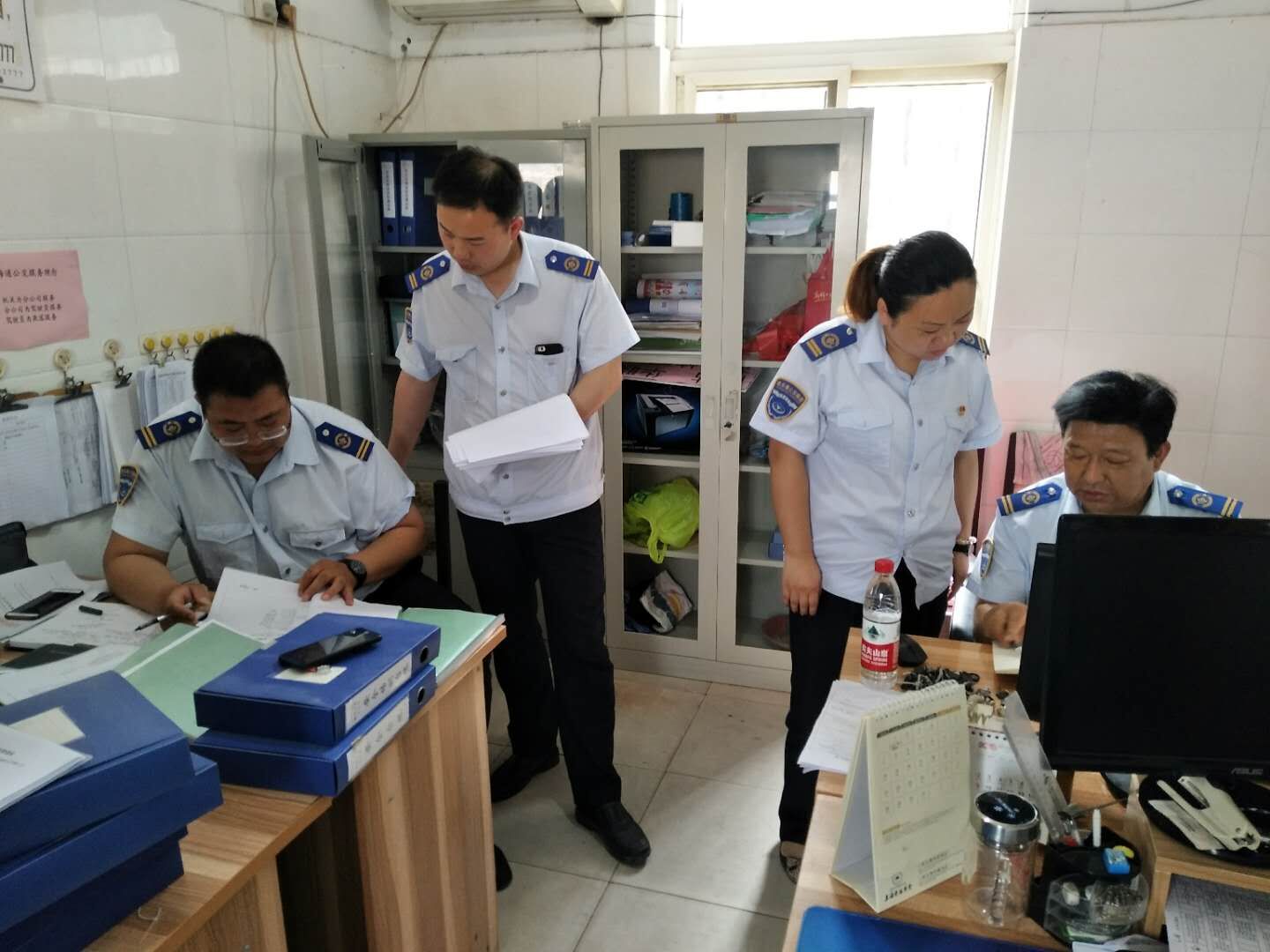 公交集團(tuán)海通公交公司開展月度績效考核檢查